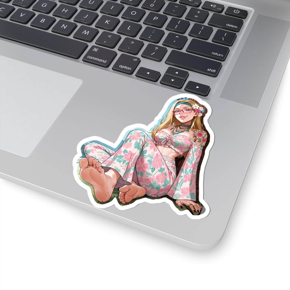 Hippie Girls Feet 08, Honey Lemon V1 | Kiss-Cut Sticker