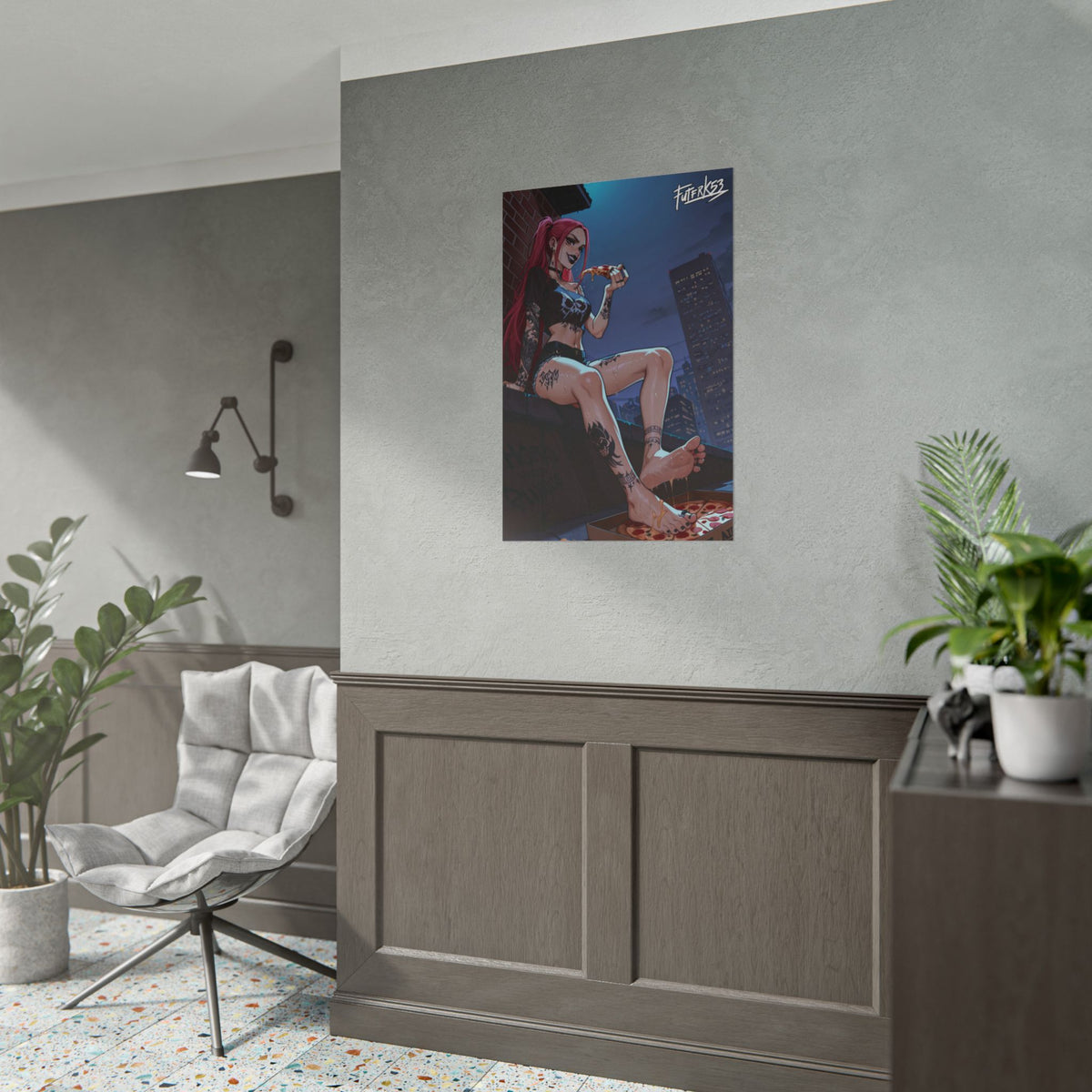 Huntrix Feet 01, Mira V1 | Rolled Poster Art