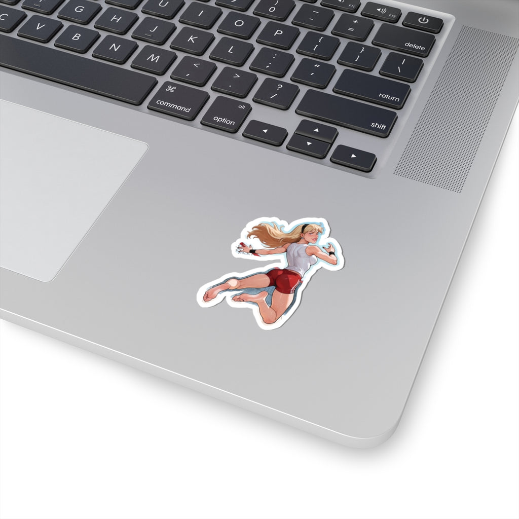 Summer Camp Feet 07, Wonder Girl V1 | Kiss-Cut Sticker