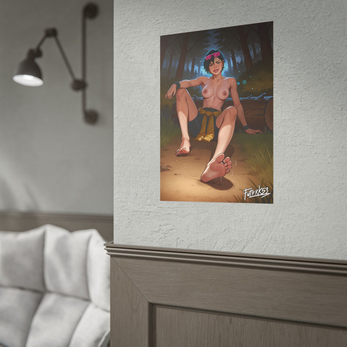 Summer Camp Feet 03, Jubilee V2 | Rolled Poster Art