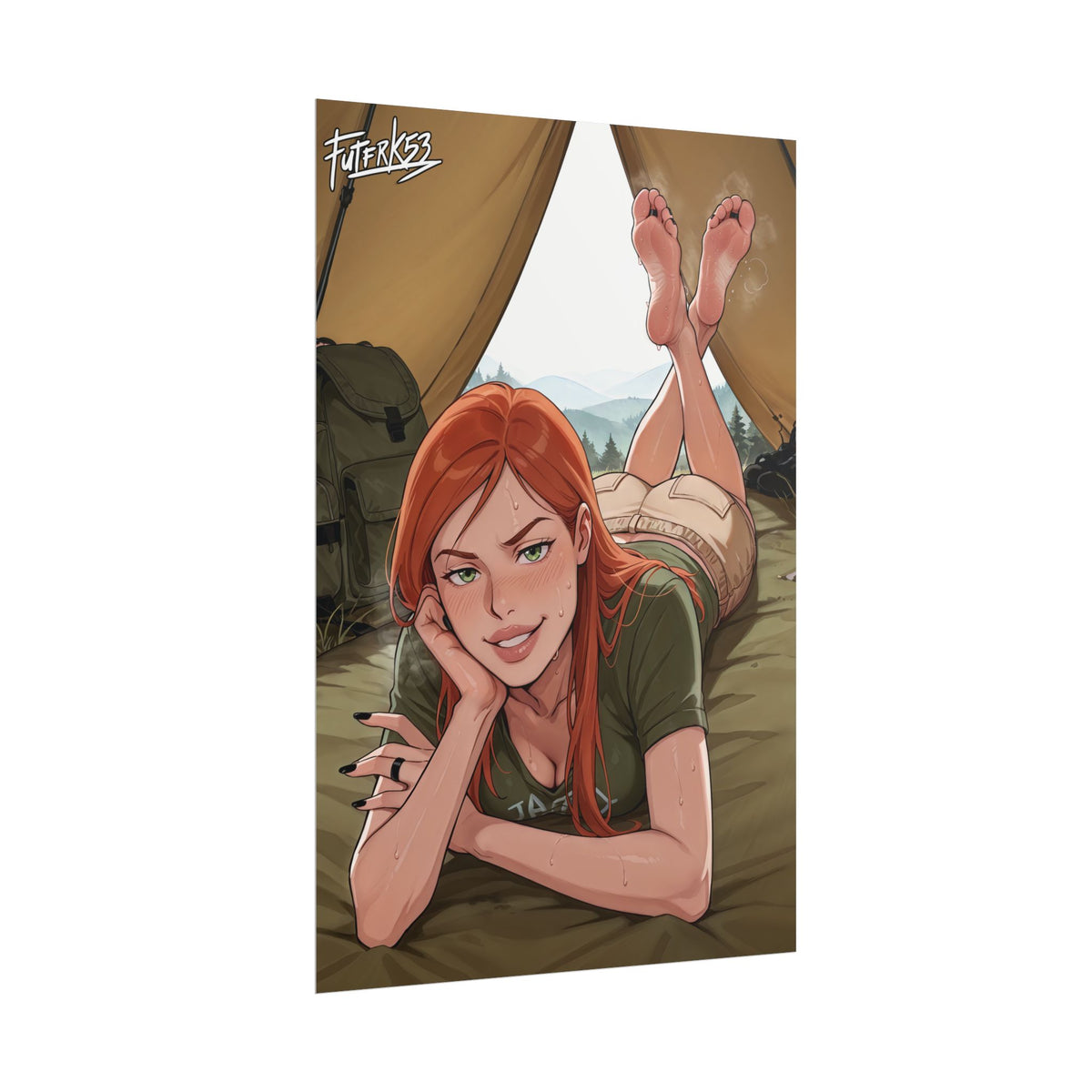 Summer Camp Feet 02, Gwen Tennyson V1 | Rolled Poster Art