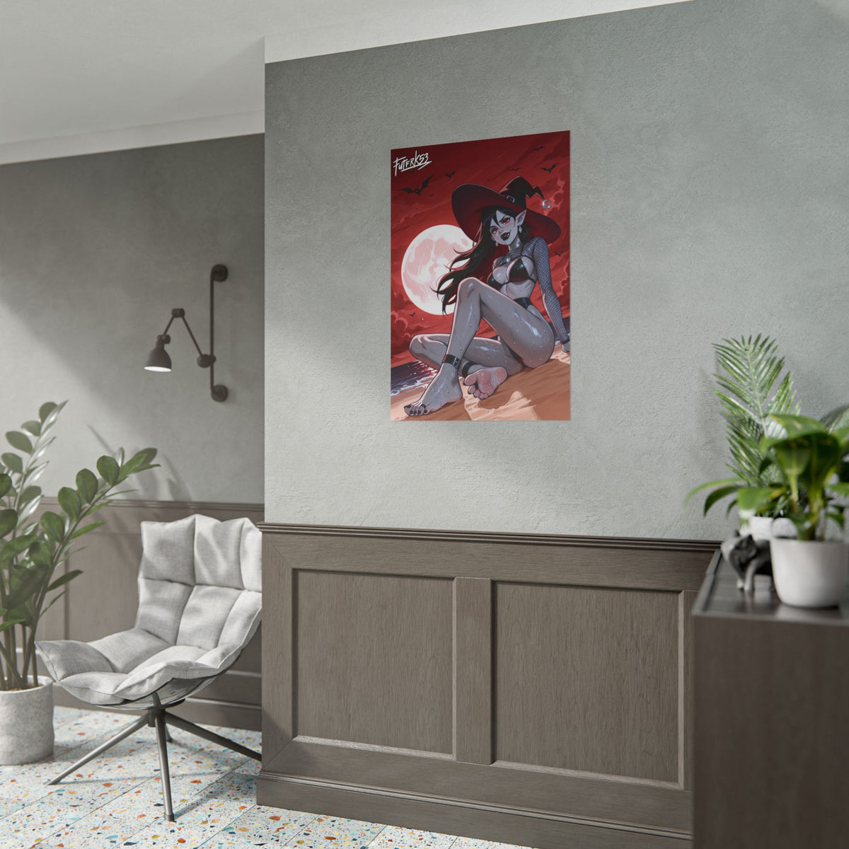 Witching Summer Feet 09, Marceline V1 | Rolled Poster Art