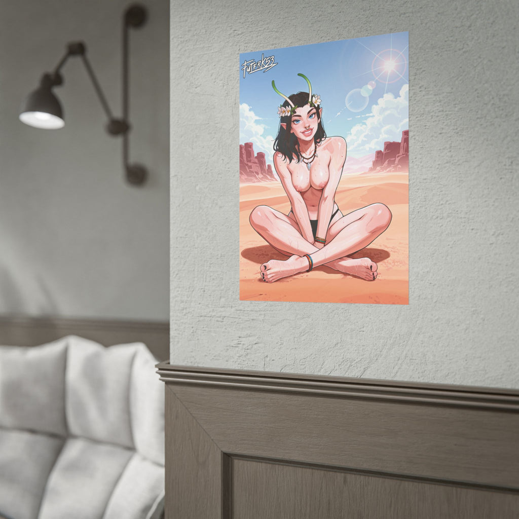 Hippie Girls Feet 01, Mantis V2 | Rolled Poster Art