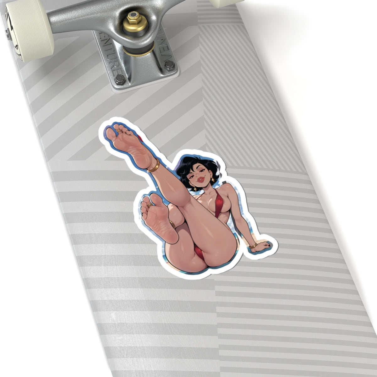 Swimsuit Babes Feet 10, Susan Long | Kiss-Cut Sticker
