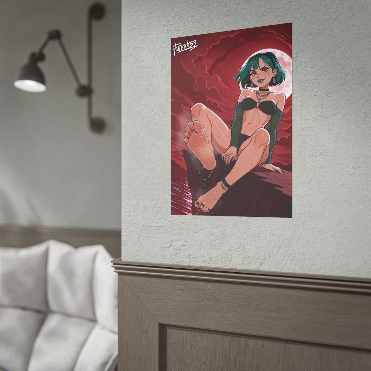 Witching Summer Feet 06, Gwen V1 | Rolled Poster Art