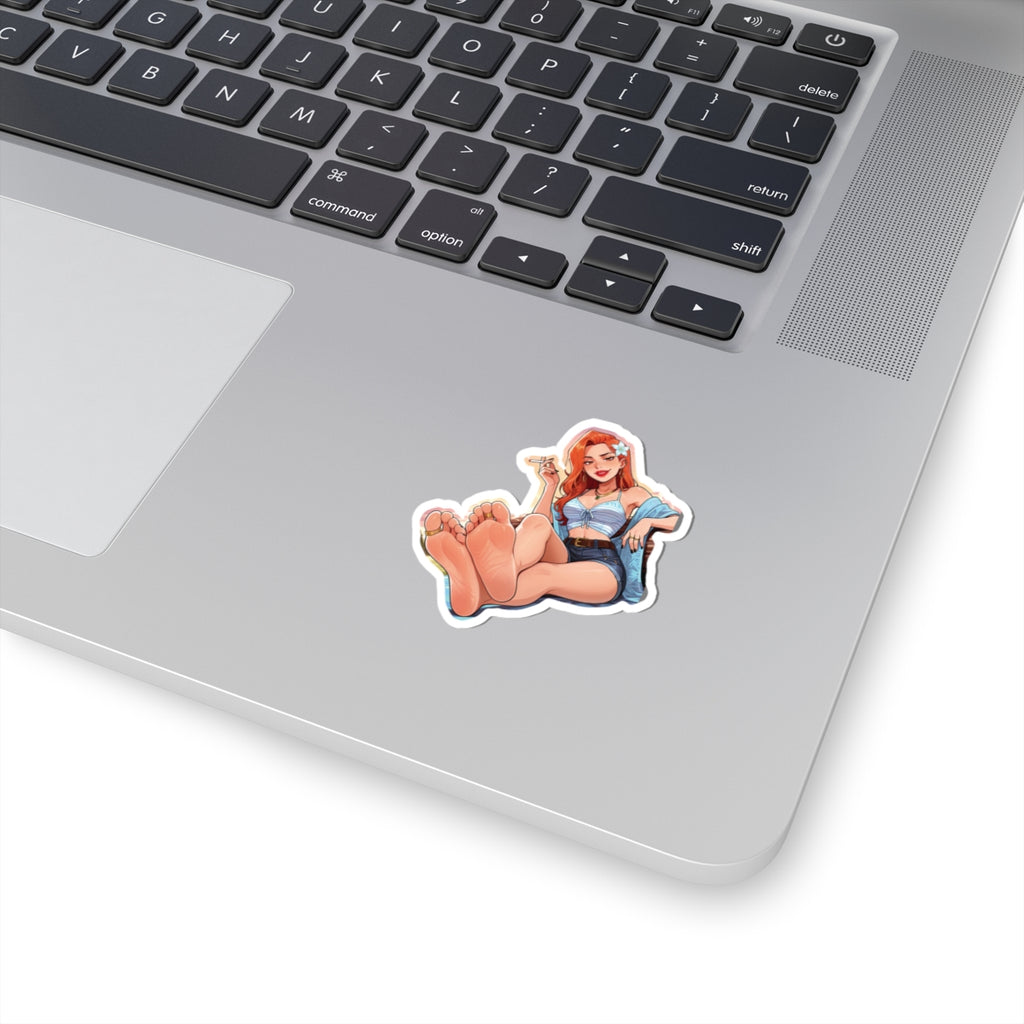 Hippie Girls Feet 03, Daphne (HBO Velma) V1 | Kiss-Cut Sticker