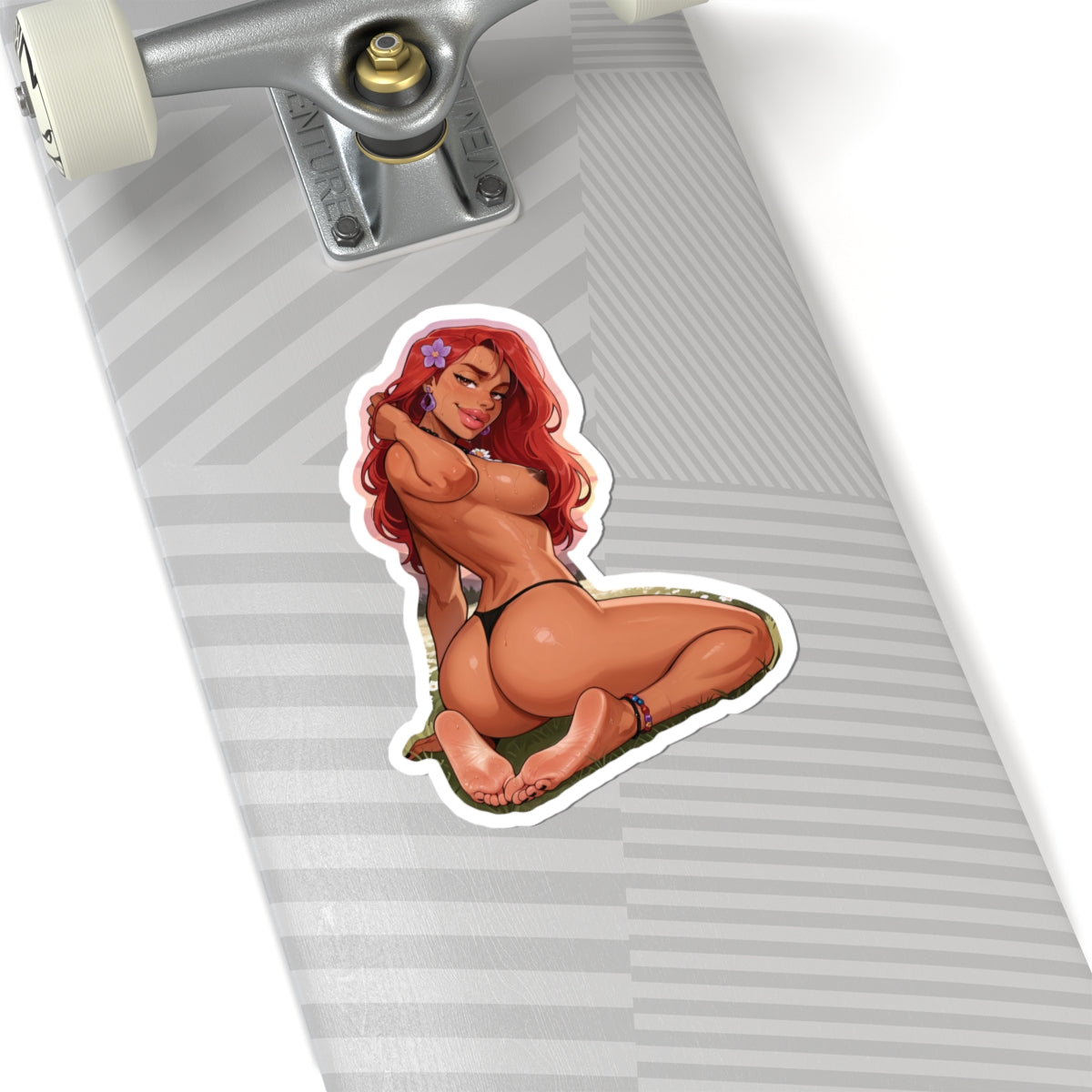 Hippie Girls Feet 10, Roxanne Rover (Human) V2 | Kiss-Cut Sticker