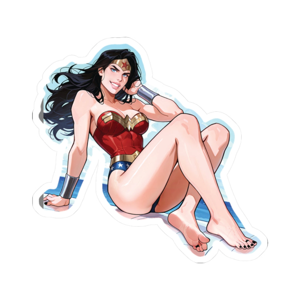Definitive Series Feet 02, Wonder Woman V1 | Kiss-Cut Sticker