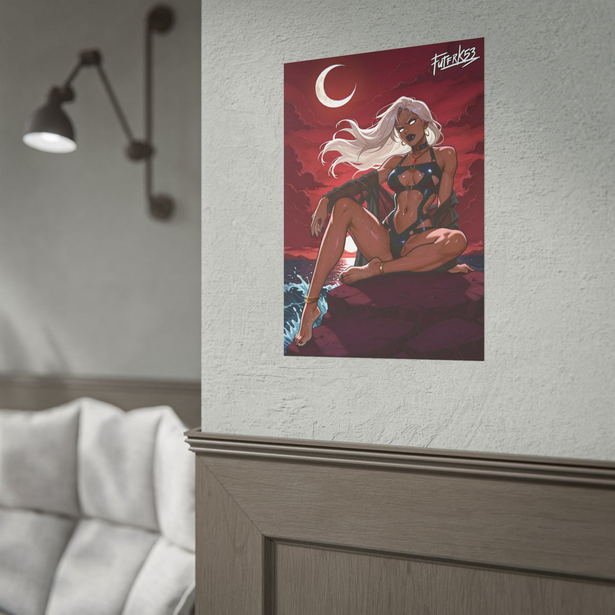Witching Summer Feet 03, Storm V1 | Rolled Poster Art