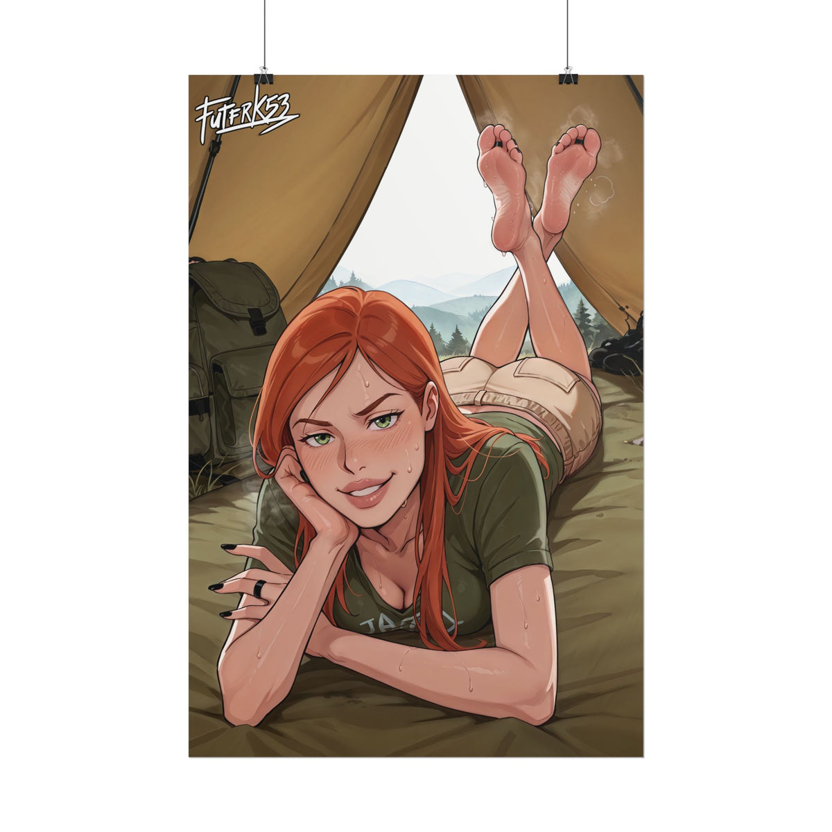 Summer Camp Feet 02, Gwen Tennyson V1 | Rolled Poster Art