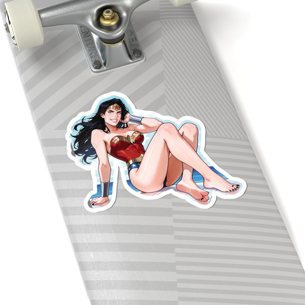 Definitive Series Feet 02, Wonder Woman V1 | Kiss-Cut Sticker