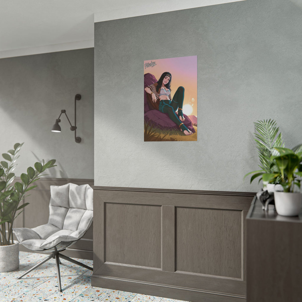 Hippie Girls Feet 04, Hayley Smith V1 | Rolled Poster Art