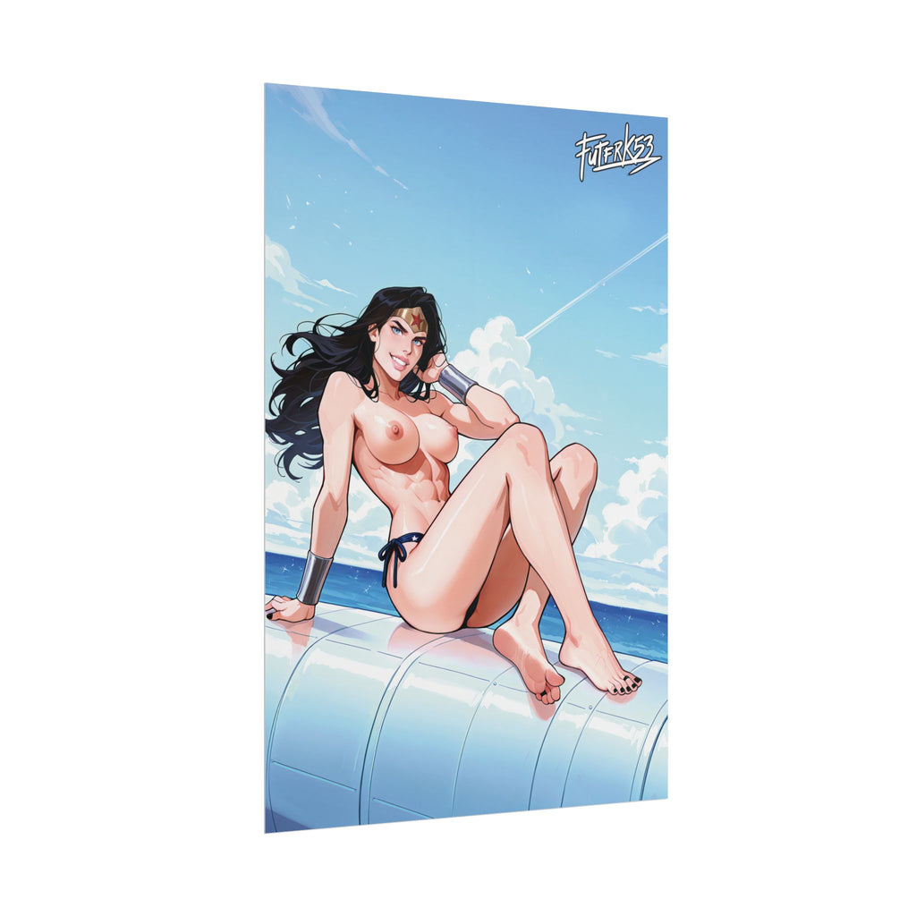 Definitive Series Feet 02, Wonder Woman V2 | Rolled Poster Art