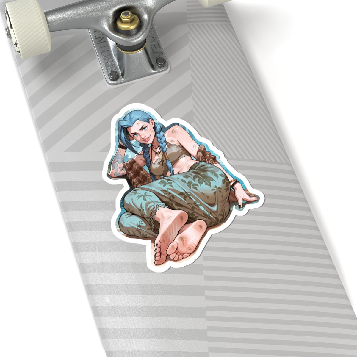 Hippie Girls Feet 09, Jinx V1 | Kiss-Cut Sticker