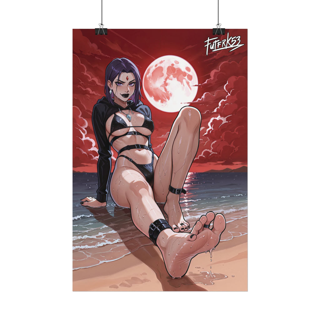 Witching Summer Feet 04, Raven V1 | Rolled Poster Art