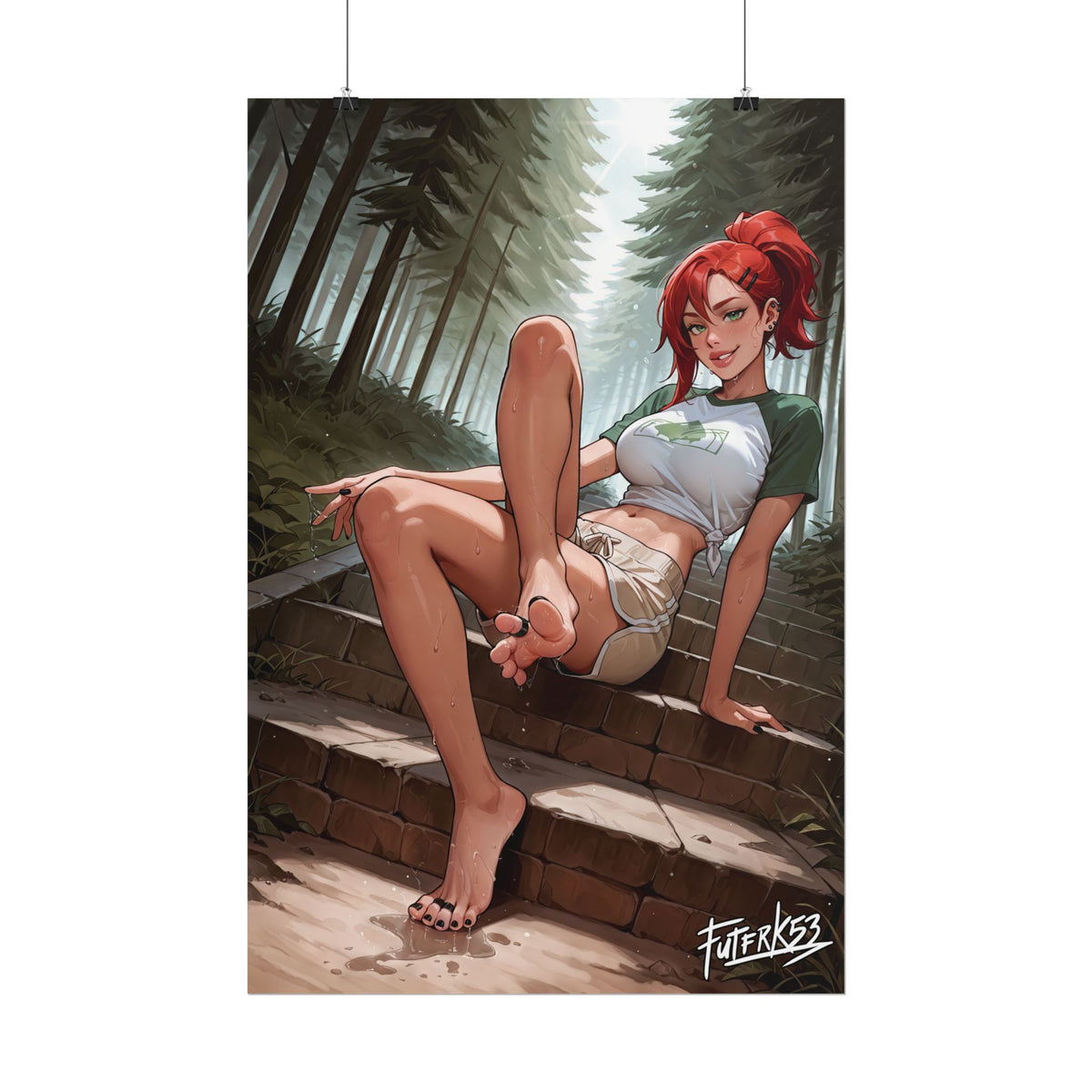 Summer Camp Feet 05, Frankie Foster V1 | Rolled Poster Art