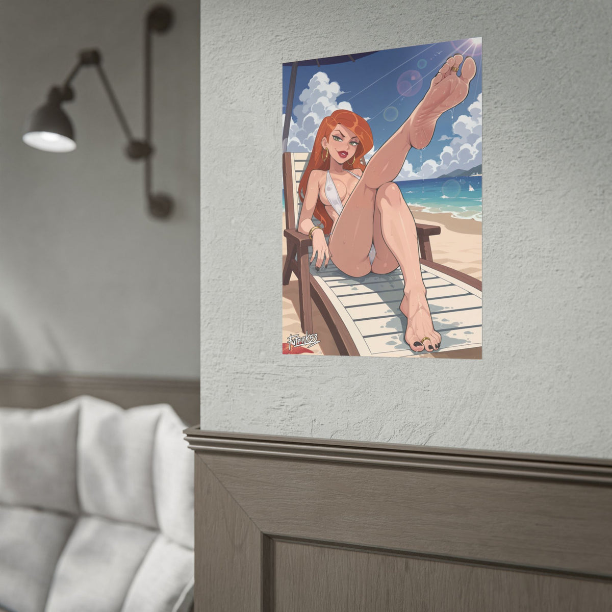 Swimsuit Babes Feet 01, Kim Possible | Rolled Poster Art