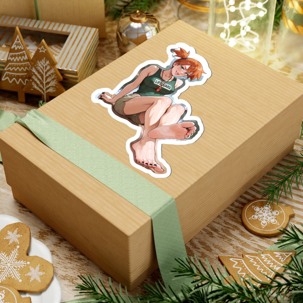 Summer Camp Feet 08, Misty V1 | Kiss-Cut Sticker