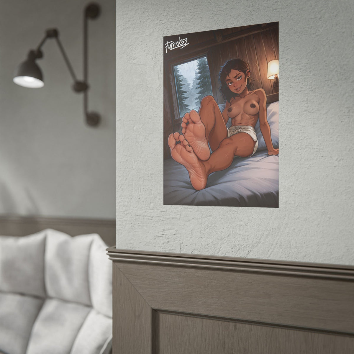 Summer Camp Feet 04, Luz Noceda V2 | Rolled Poster Art