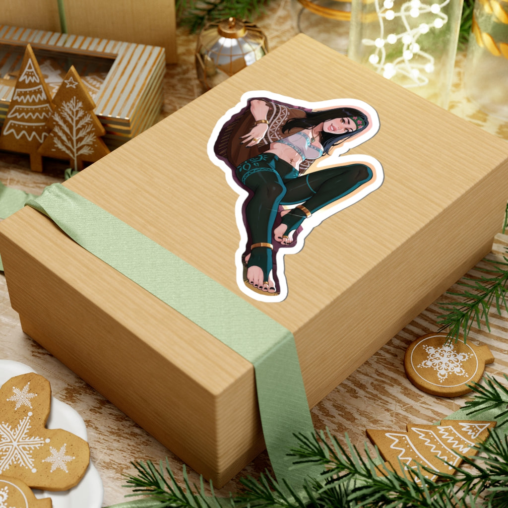 Hippie Girls Feet 04, Hayley Smith V1 | Kiss-Cut Sticker