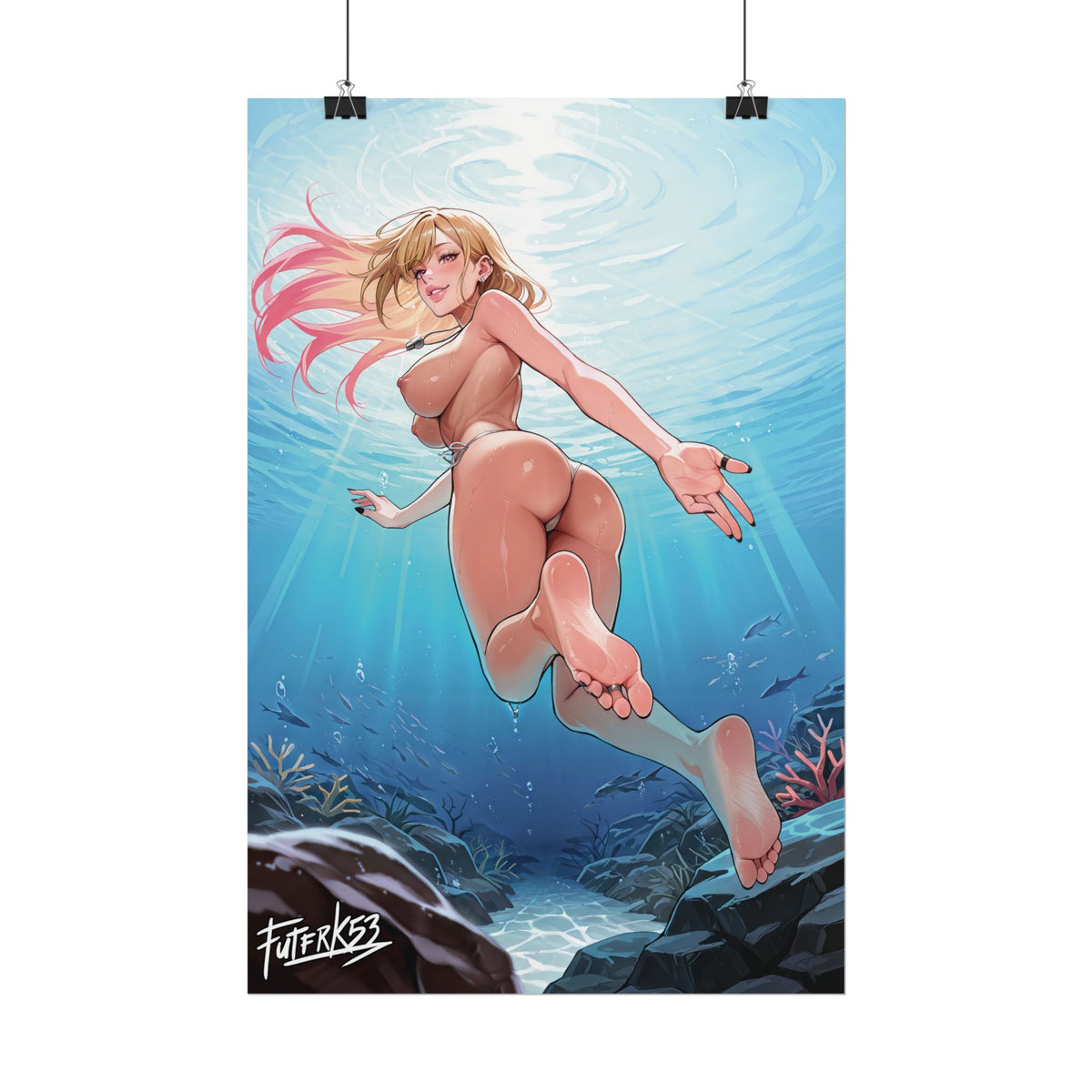 Summer Camp Feet 06, Marin Kitagawa V2 | Rolled Poster Art