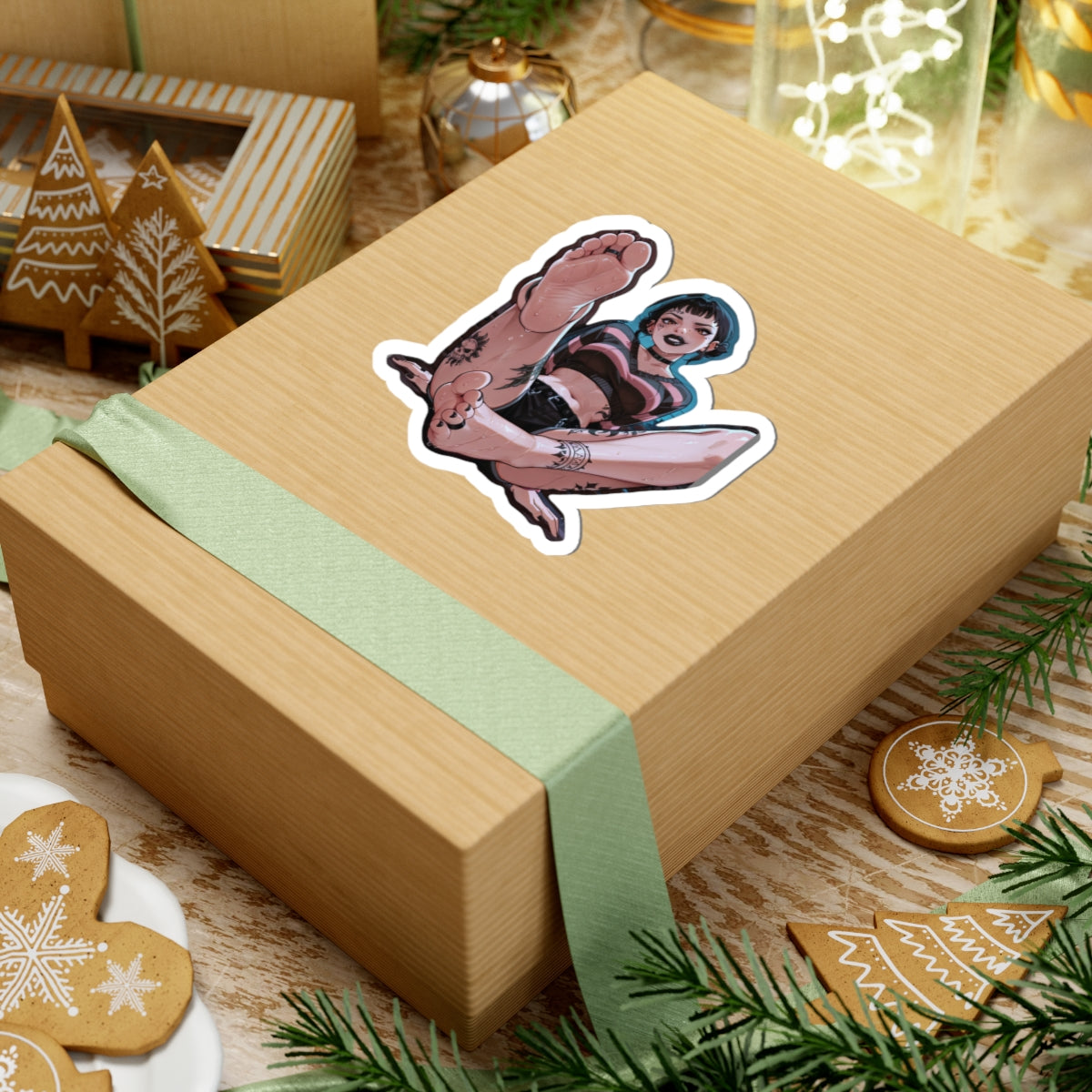 Girls of Huntrix Feet 02, Zoey V1 | Kiss-Cut Sticker