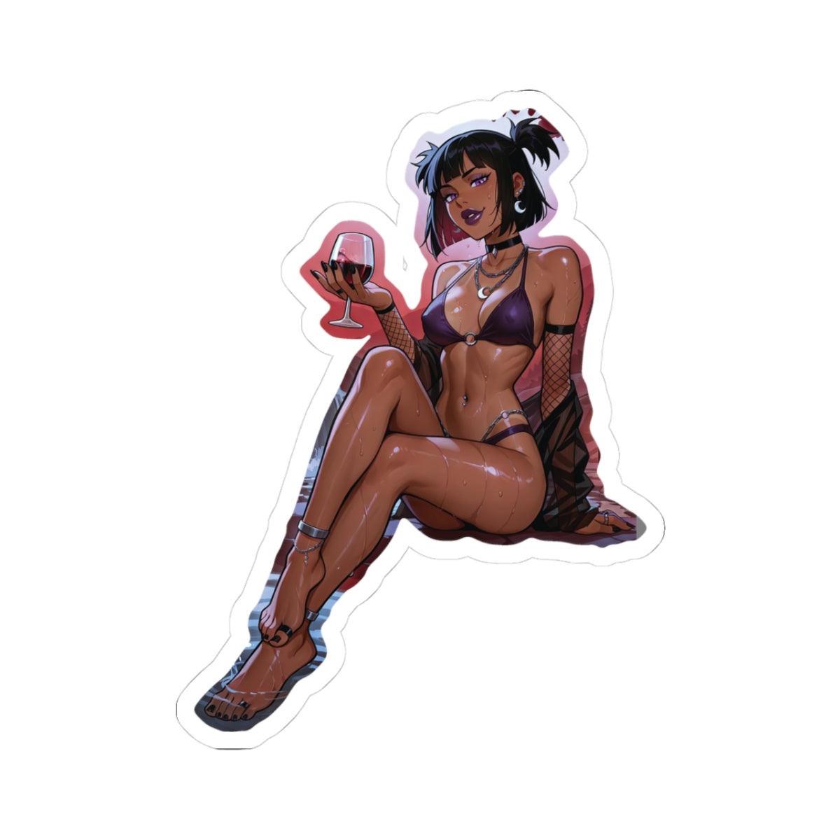 Witching Summer Feet 05, Sam Manson V1 | Kiss-Cut Sticker