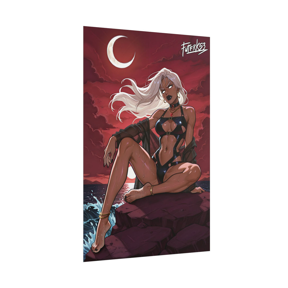 Witching Summer Feet 03, Storm V1 | Rolled Poster Art