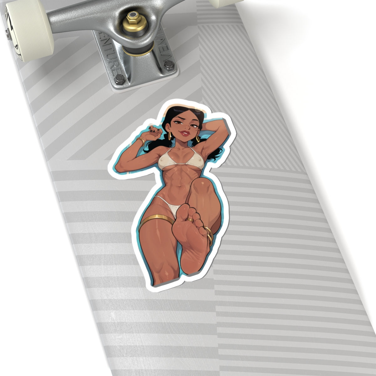 Swimsuit Babes Feet 09, Penny Proud | Kiss-Cut Sticker
