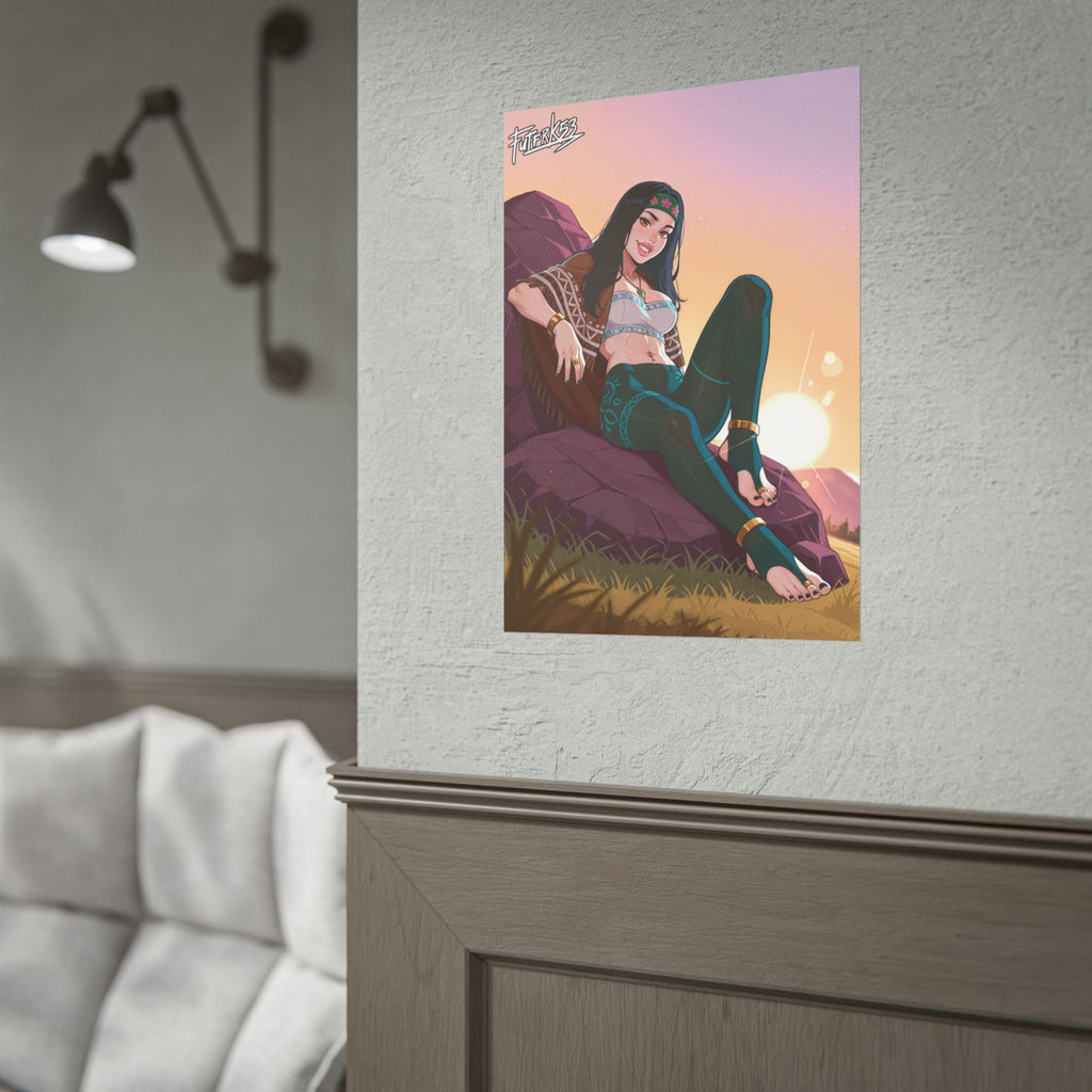 Hippie Girls Feet 04, Hayley Smith V1 | Rolled Poster Art