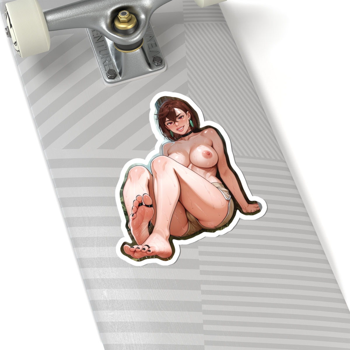 Summer Camp Feet 09, Momo Ayase V2 | Kiss-Cut Sticker