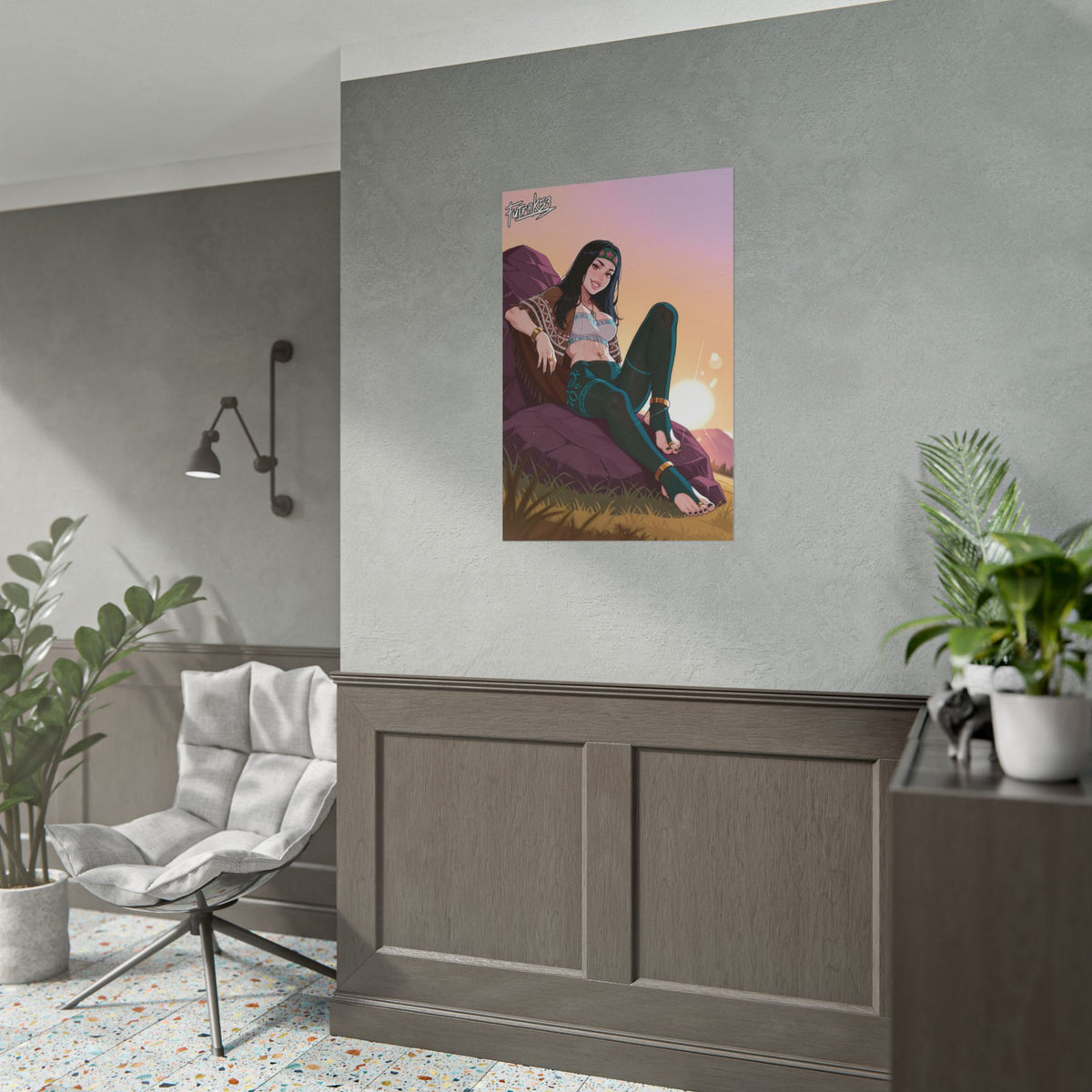 Hippie Girls Feet 04, Hayley Smith V1 | Rolled Poster Art