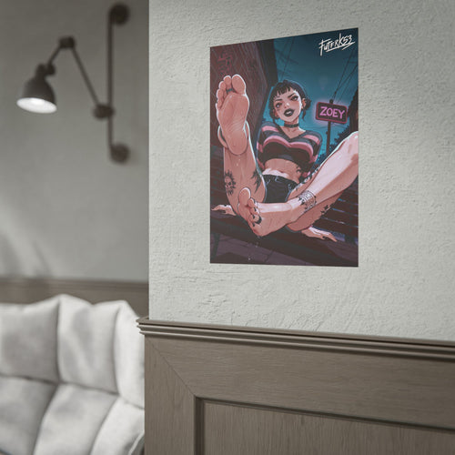 Girls of Huntrix Feet 02, Zoey V1 | Rolled Poster Art