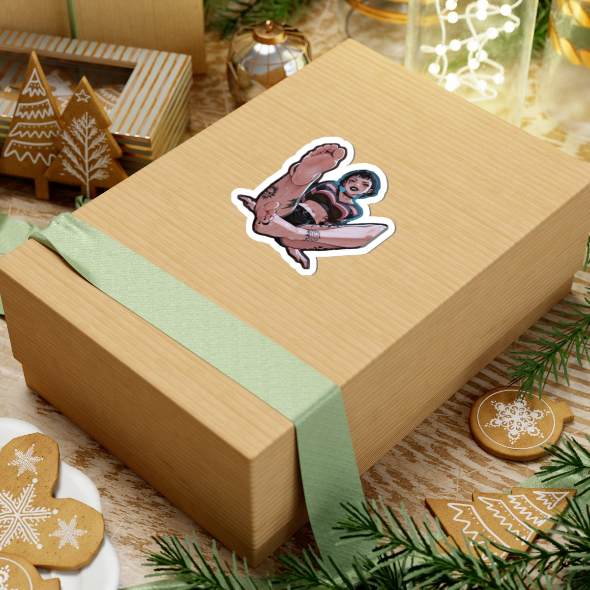 Girls of Huntrix Feet 02, Zoey V1 | Kiss-Cut Sticker