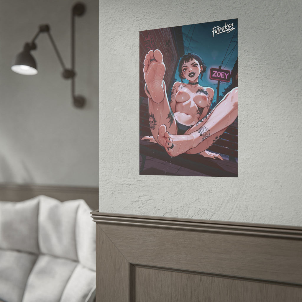 Girls of Huntrix Feet 02, Zoey V2 | Rolled Poster Art