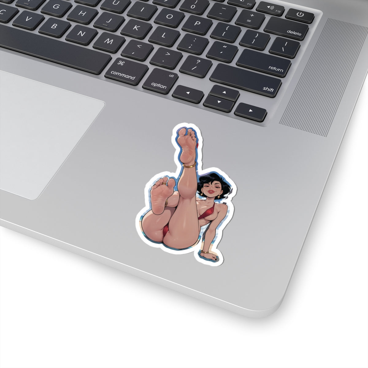 Swimsuit Babes Feet 10, Susan Long | Kiss-Cut Sticker