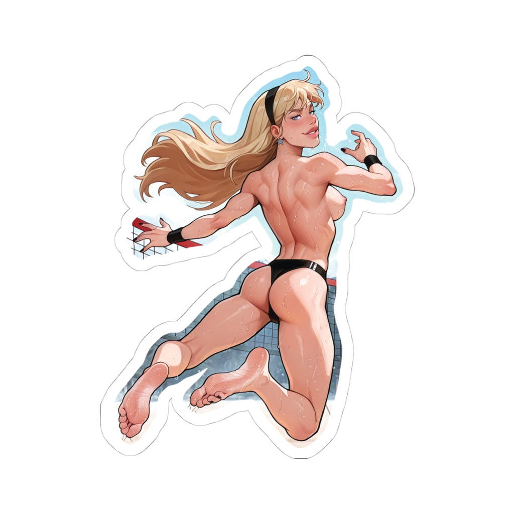 Summer Camp Feet 07, Wonder Girl V2 | Kiss-Cut Sticker
