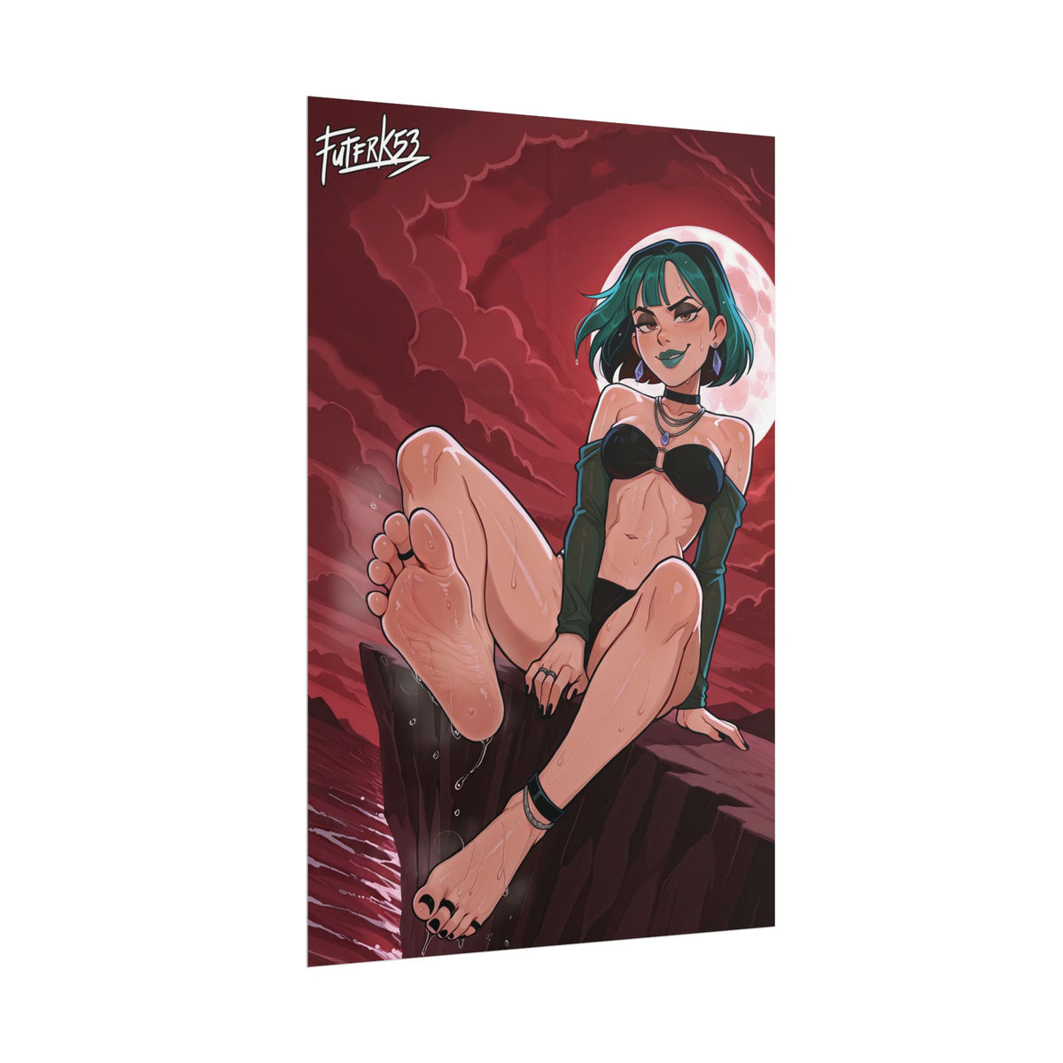 Witching Summer Feet 06, Gwen V1 | Rolled Poster Art