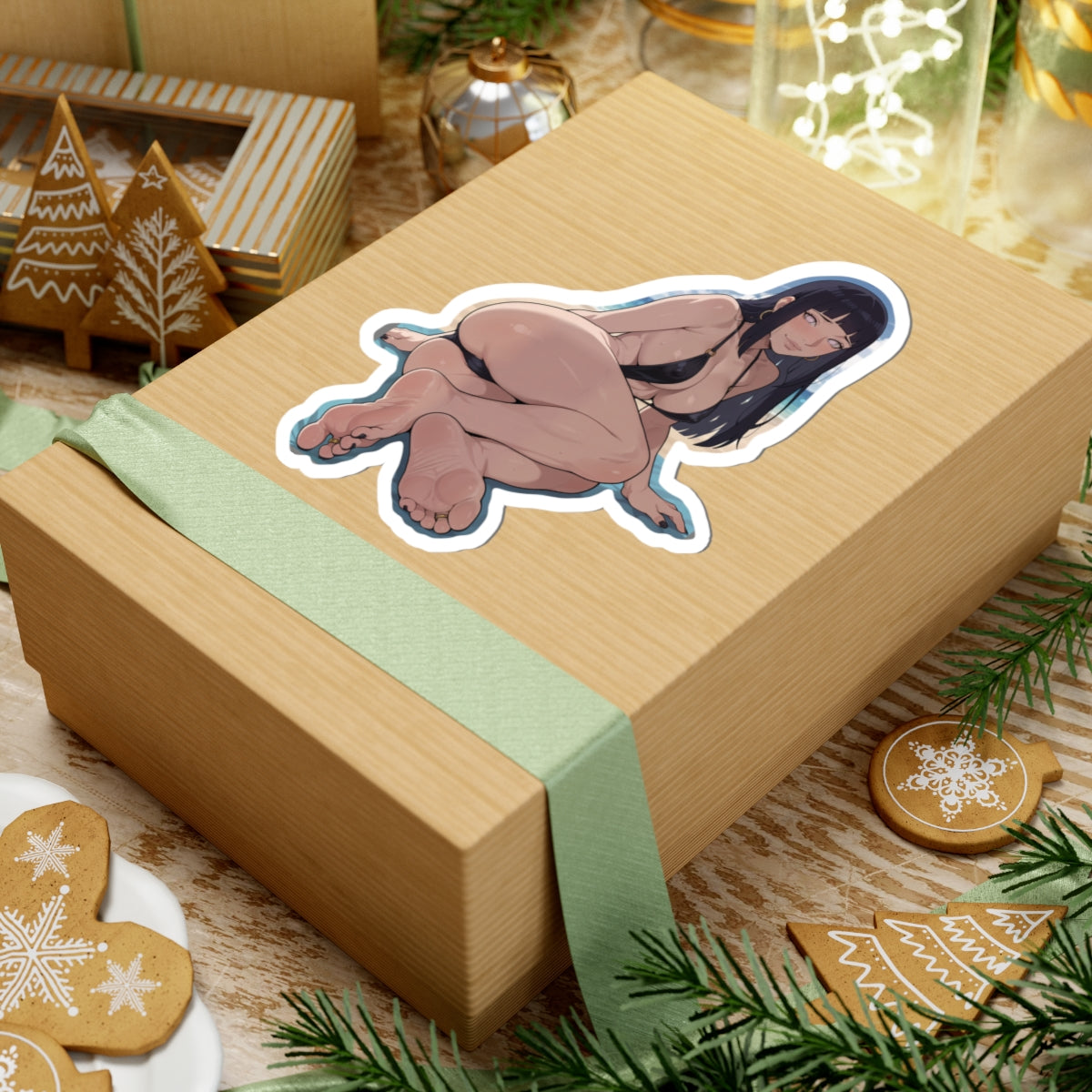 Swimsuit Babes Feet 04, Hinata Hyuga | Kiss-Cut Sticker