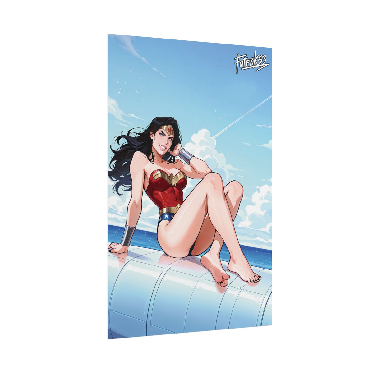 Definitive Series Feet 02, Wonder Woman V1 | Rolled Poster Art