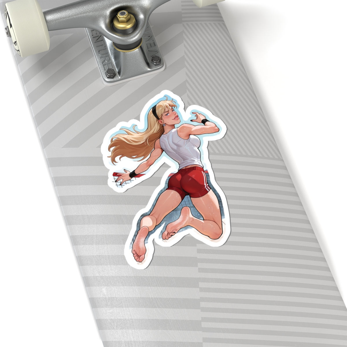 Summer Camp Feet 07, Wonder Girl V1 | Kiss-Cut Sticker