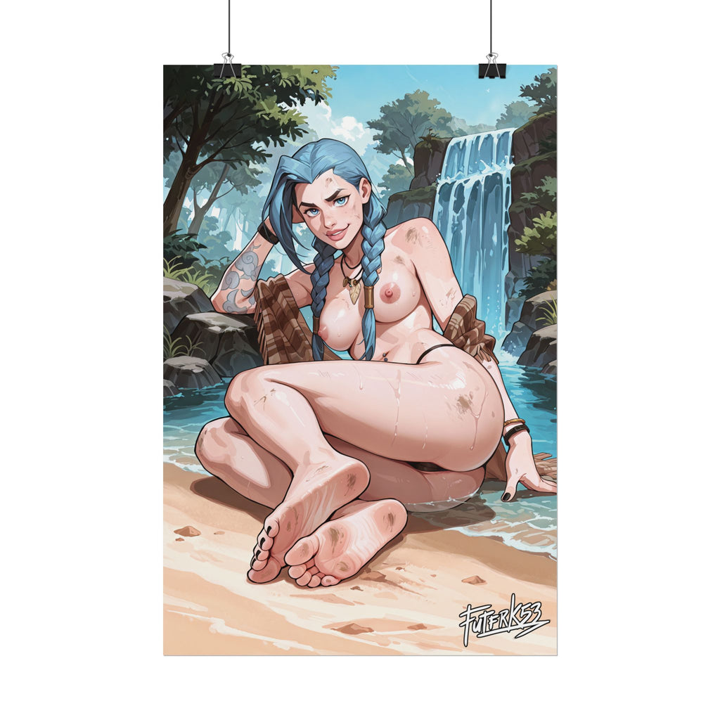 Hippie Girls Feet 09, Jinx V2 | Rolled Poster Art