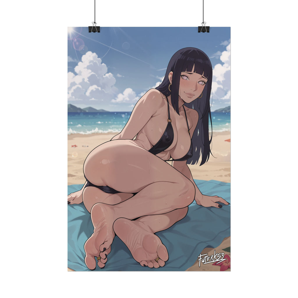 Swimsuit Babes Feet 04, Hinata Hyuga | Rolled Poster Art
