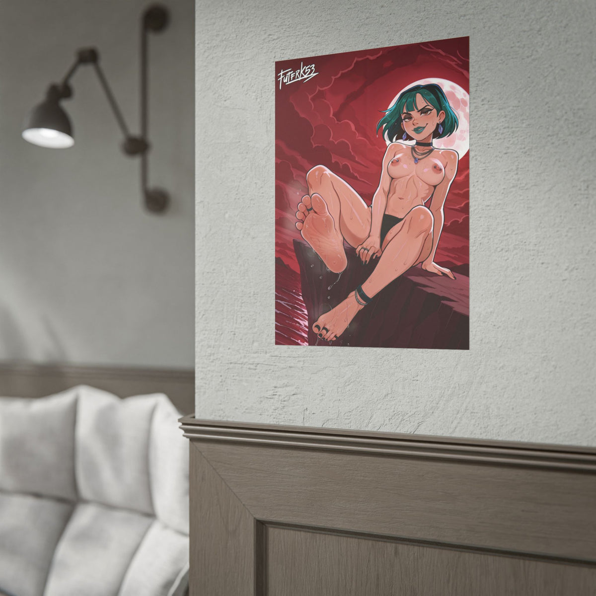 Witching Summer Feet 06, Gwen V2 | Rolled Poster Art