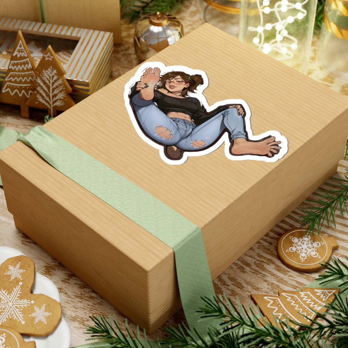 Regular Girls 01, Eileen Roberts | Kiss-Cut Sticker