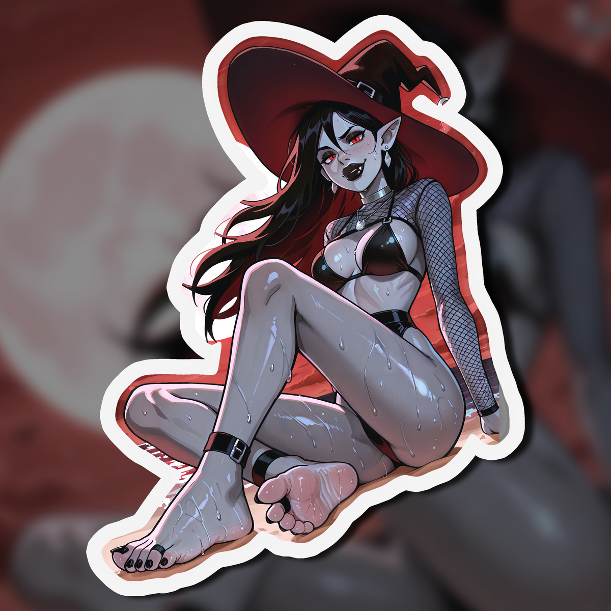Witching Summer Feet 09, Marceline V1 | Kiss-Cut Sticker