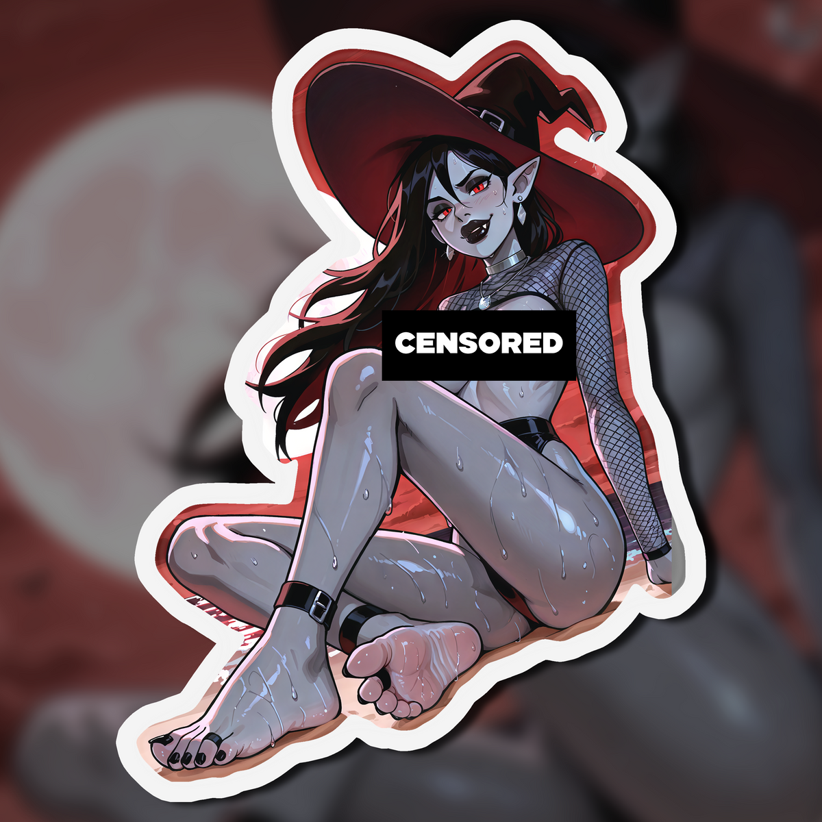 Witching Summer Feet 09, Marceline V2 | Kiss-Cut Sticker