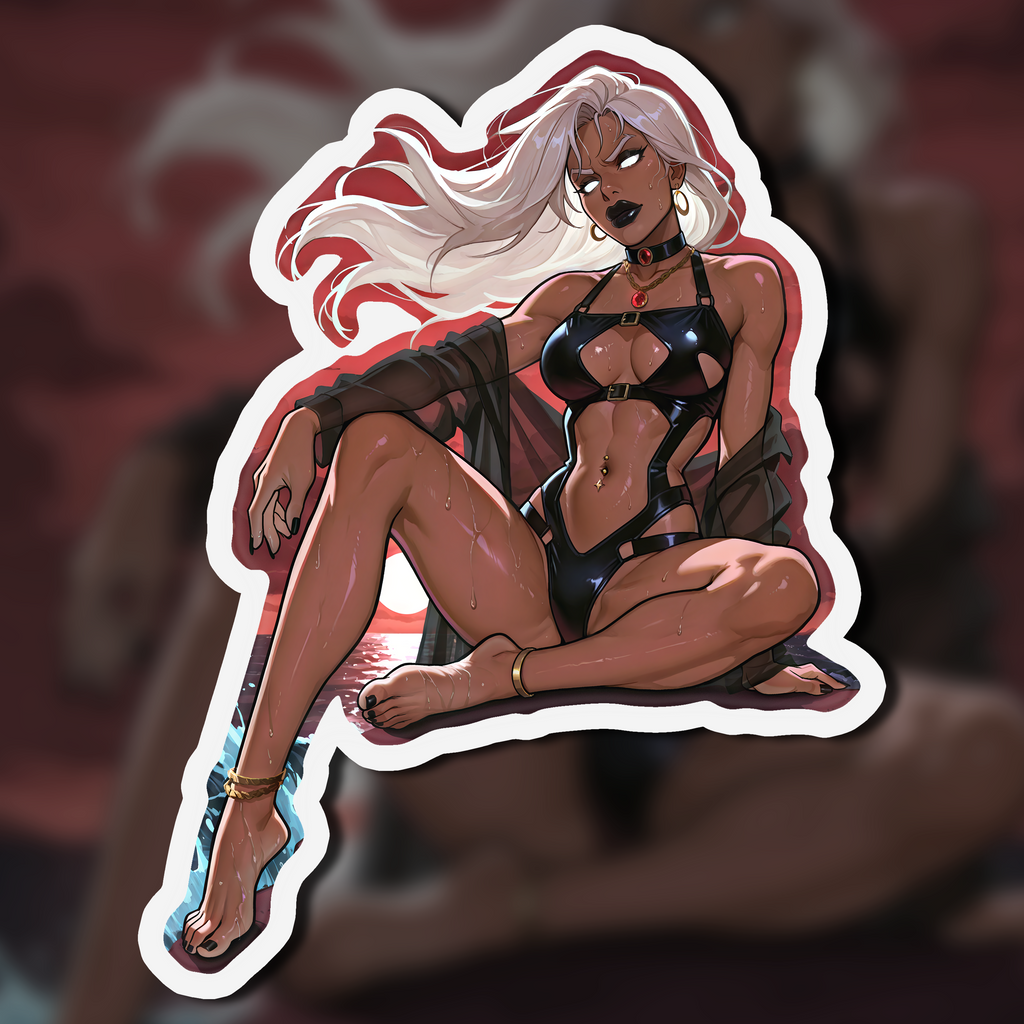 Witching Summer Feet 03, Storm V1 | Kiss-Cut Sticker