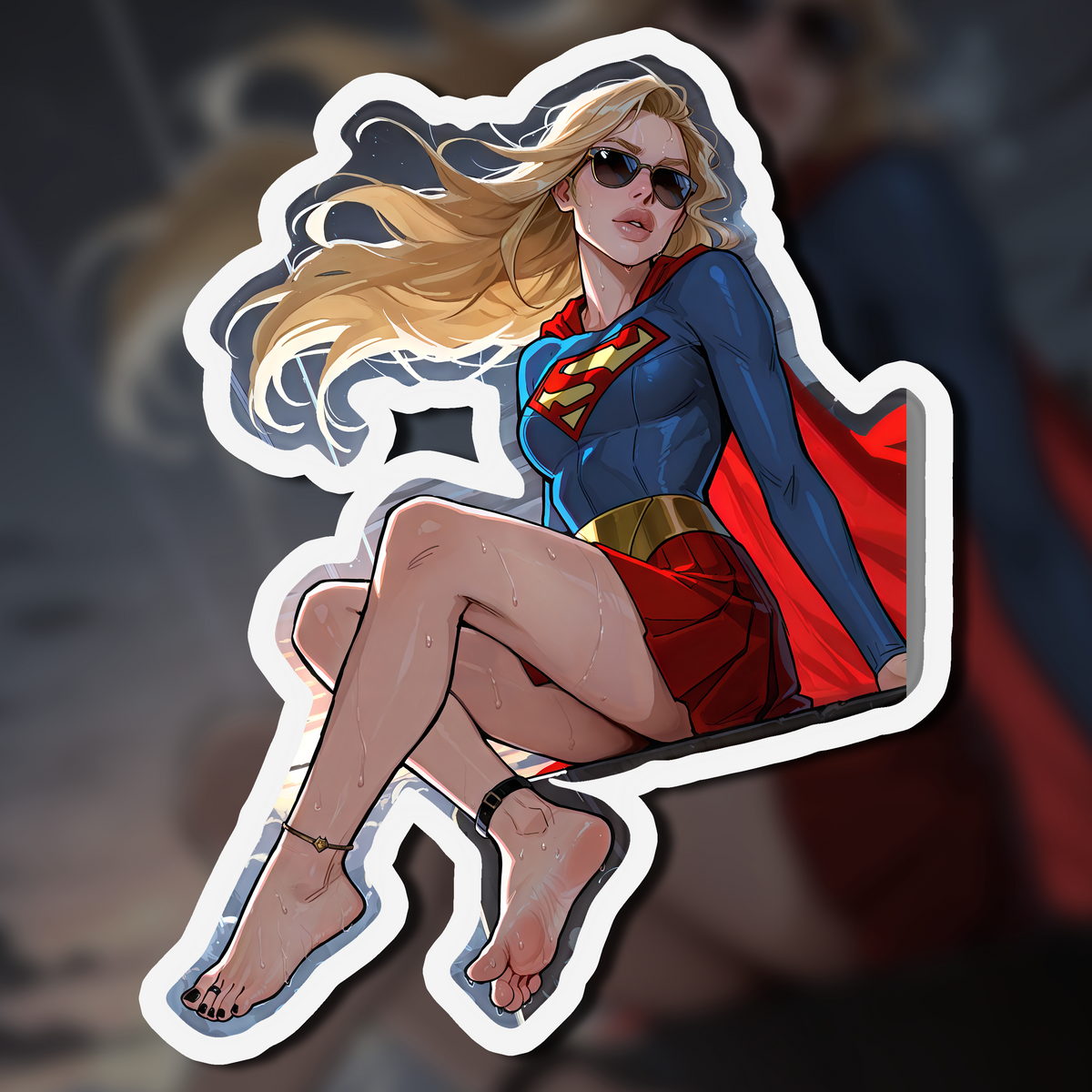Girl of Steel, Supergirl V1 | Kiss-Cut Sticker