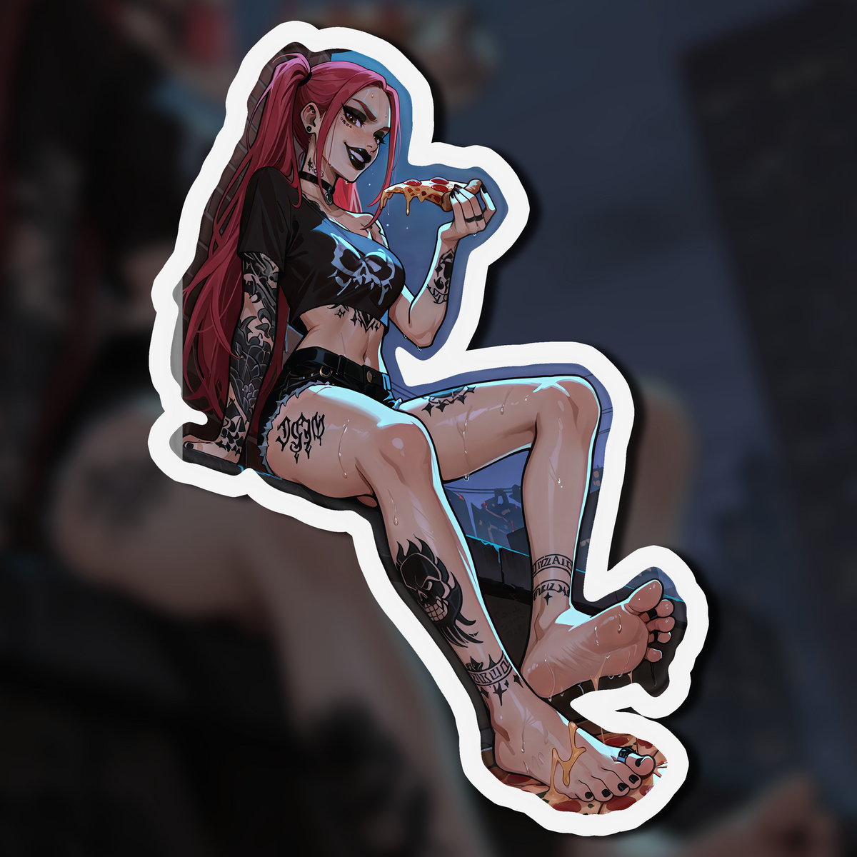 Girls of Huntrix Feet 01, Mira V1 | Kiss-Cut Sticker